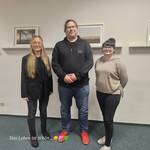 v. l. GEV-Vorsitzende Alexandra Meyer, Kreiselternvertreter (KEV) Stefan Nebeling. Vertreterin des KEV Svenja Kähsler.