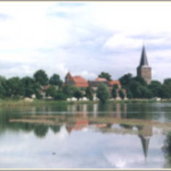 Ein Blick über den See seehausen